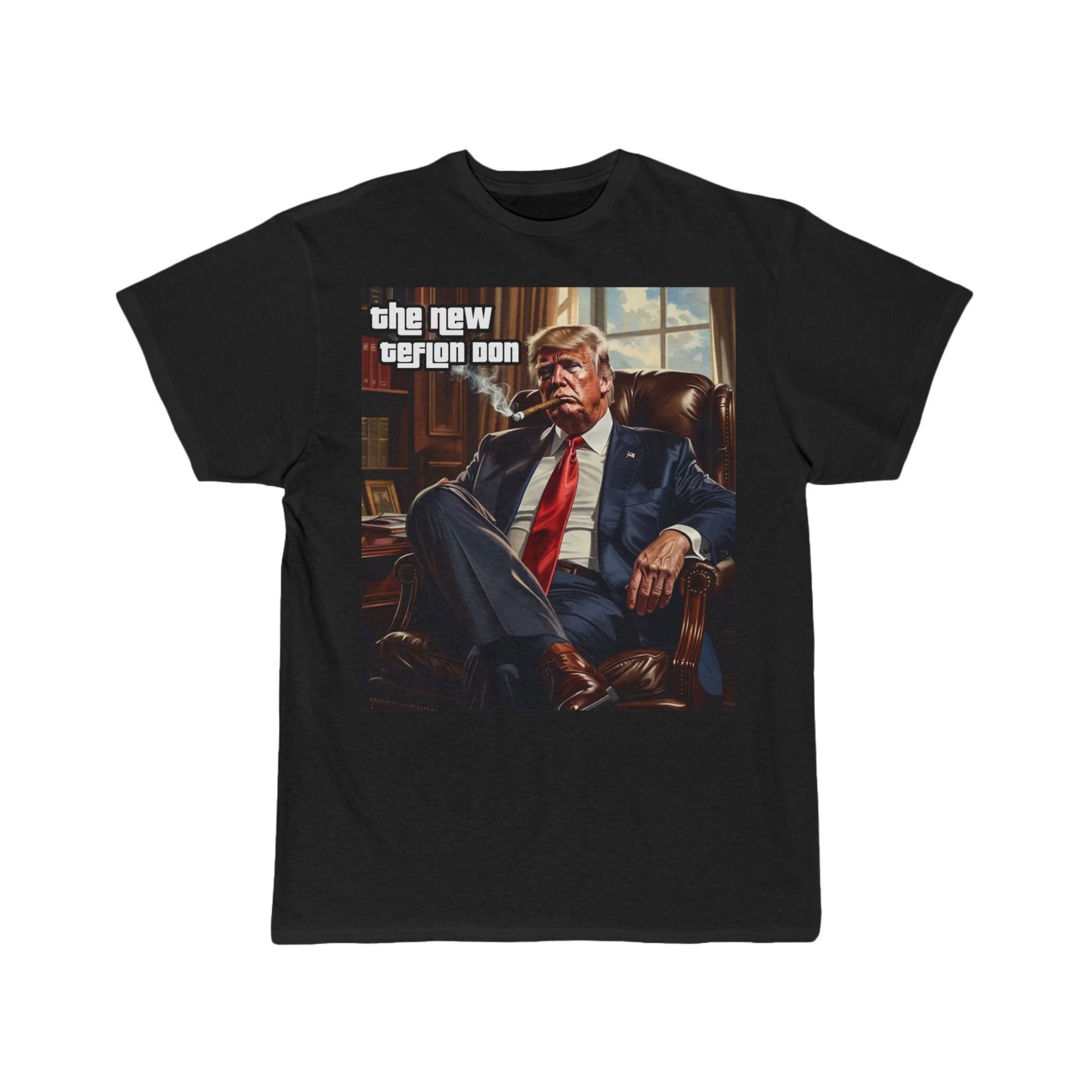 The New Teflon Don Donald J Trump Men's Short Sleeve Tee