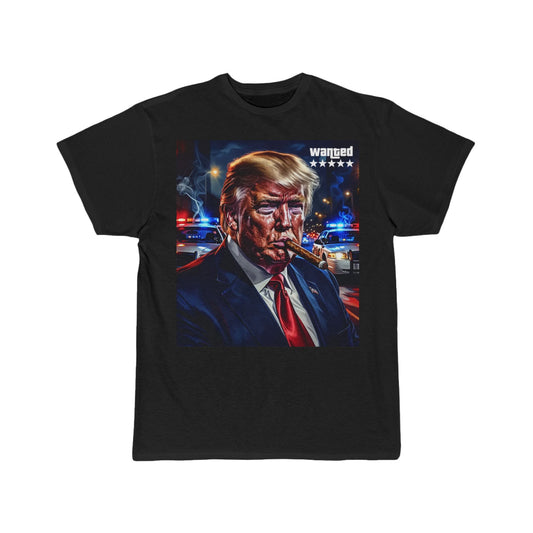 GTA Style Donald J Trump 5 Star Wanted T-Shirt